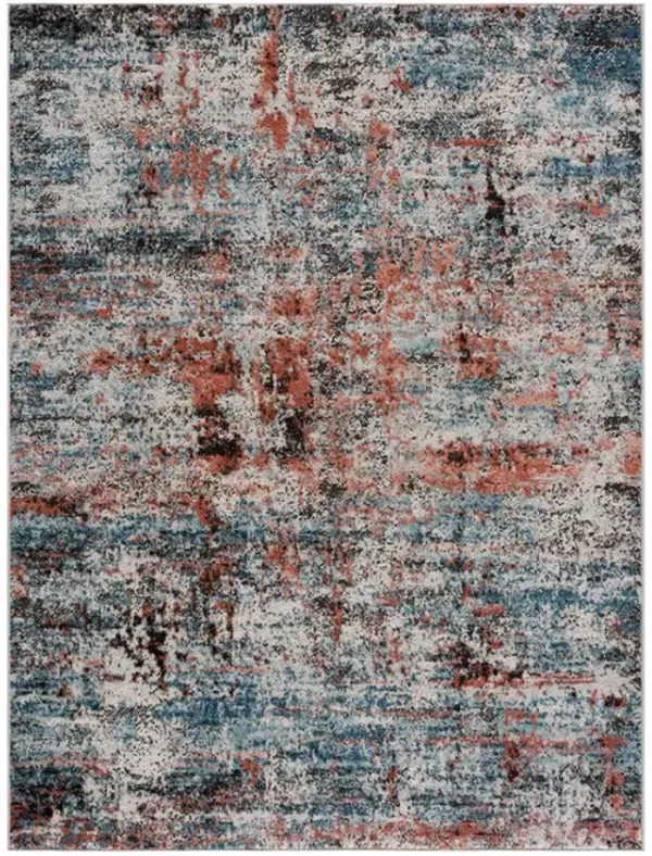 Olliix by Madison Park Newport Multi 8x10' Abstract Area Rug