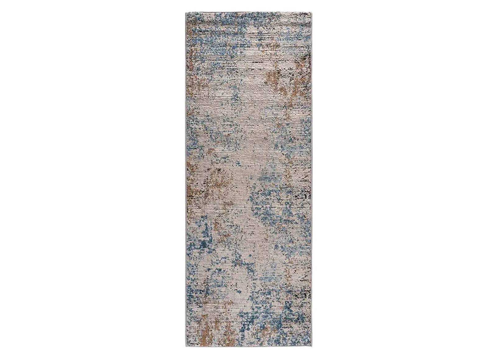 Olliix by Madison Park Newport Multi Runner Abstract Area Rug