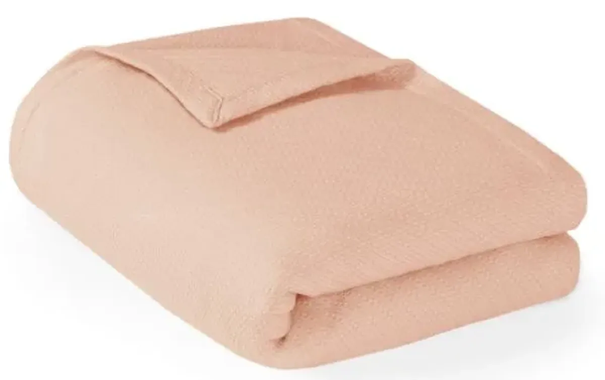 Olliix by Madison Park Liquid Cotton Blush Twin Blanket