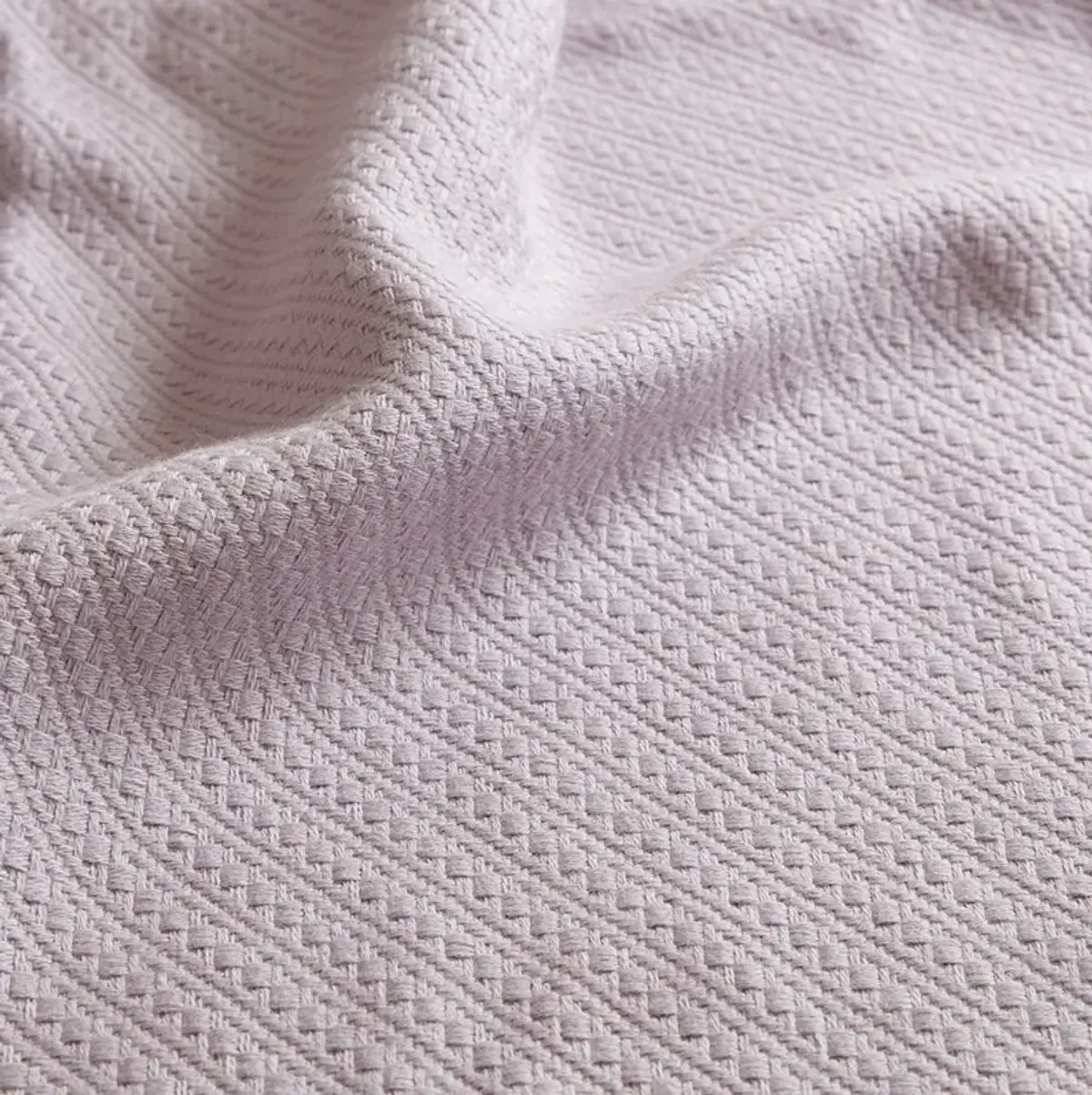 Olliix by Madison Park Liquid Cotton Lilac Full/Queen Blanket