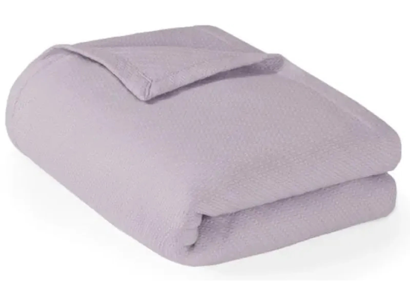 Olliix by Madison Park Liquid Cotton Lilac King Blanket