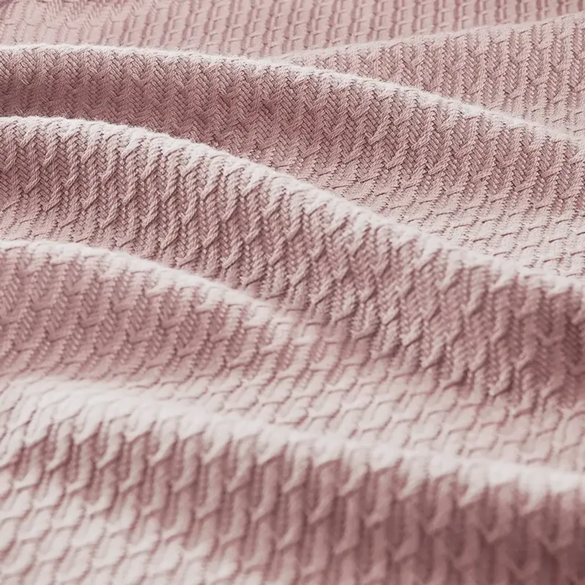 Olliix by Madison Park Egyptian Cotton Rose Full/Queen Blanket
