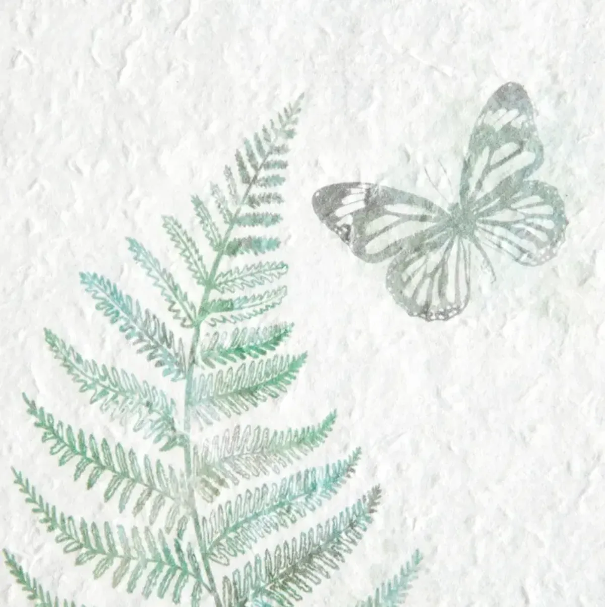 Olliix by Madison Park Linden Fern 2 Piece Set Natural Framed Wall Decor