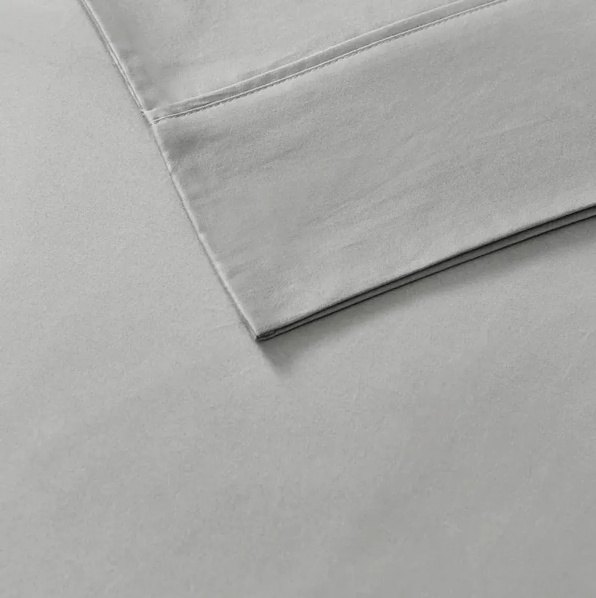 Olliix by Madison Park 6 Piece Grey California King 800 Thread Count Cotton Rich Sateen Sheet Set