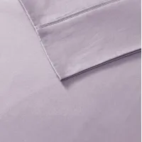 Olliix by Madison Park 6 Piece Purple Queen 800 Thread Count Cotton Rich Sateen Sheet Set