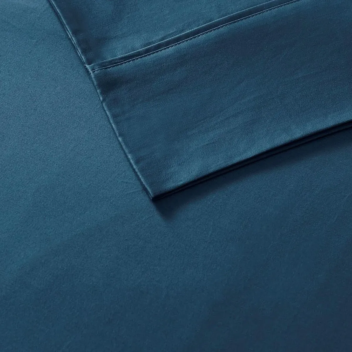 Olliix by Madison Park 6 Piece Teal Queen 800 Thread Count Cotton Rich Sateen Sheet Set