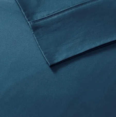 Olliix by Madison Park 6 Piece Teal California King 800 Thread Count Cotton Rich Sateen Sheet Set