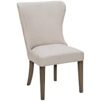 Olliix by Madison Park Signature Cream/Grey Helena Dining Side Chair
