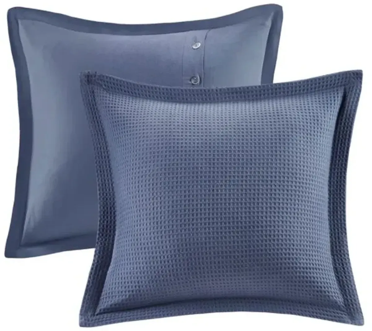 Olliix by Madison Park Signature Noble Blue Queen Cotton Comforter Set