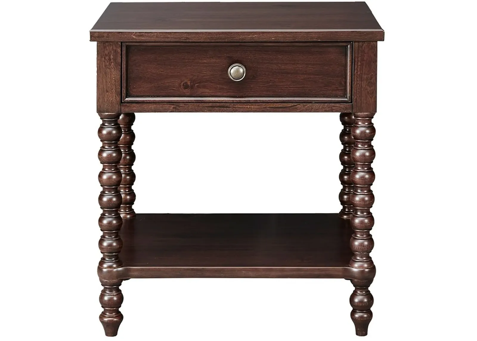 Olliix by Madison Park Signature Morocco Brown Beckett Nightstand