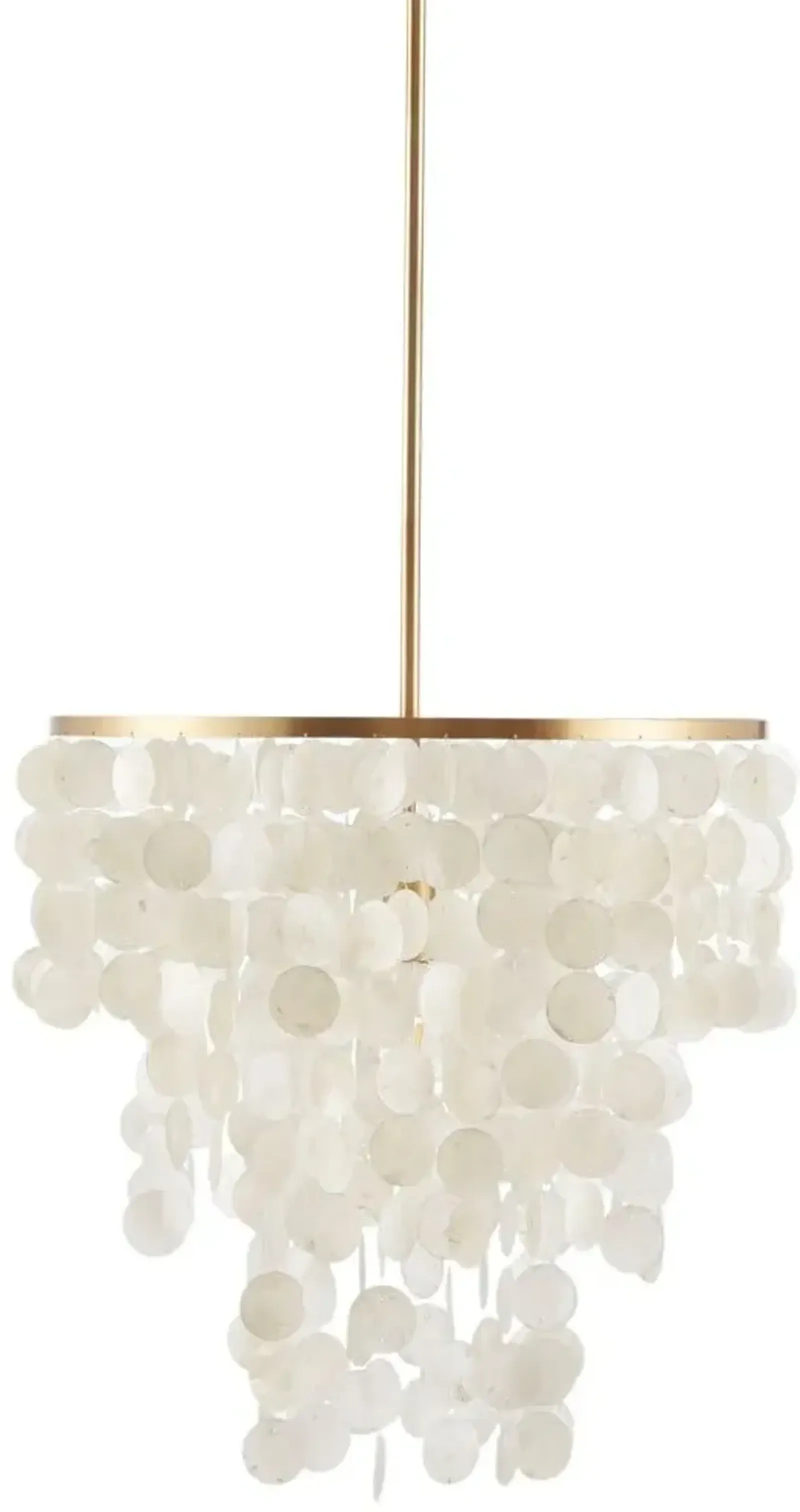 Olliix by Urban Habitat White Isla Chandelier