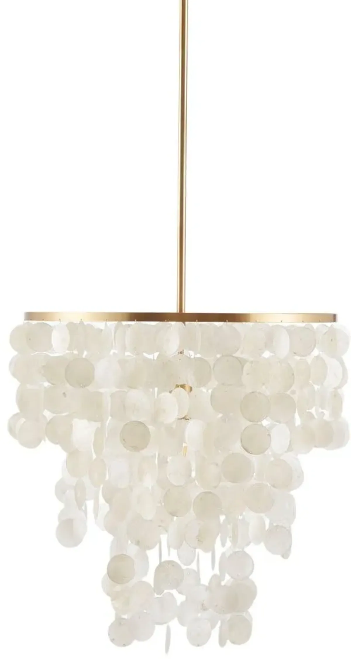 Olliix by Urban Habitat White Isla Chandelier