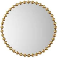 Olliix by Madison Park Signature Gold 36" Marlowe Decor Mirror
