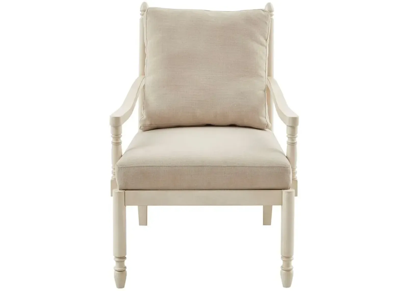 Olliix by Martha Stewart Braxton Cream Accent Chair