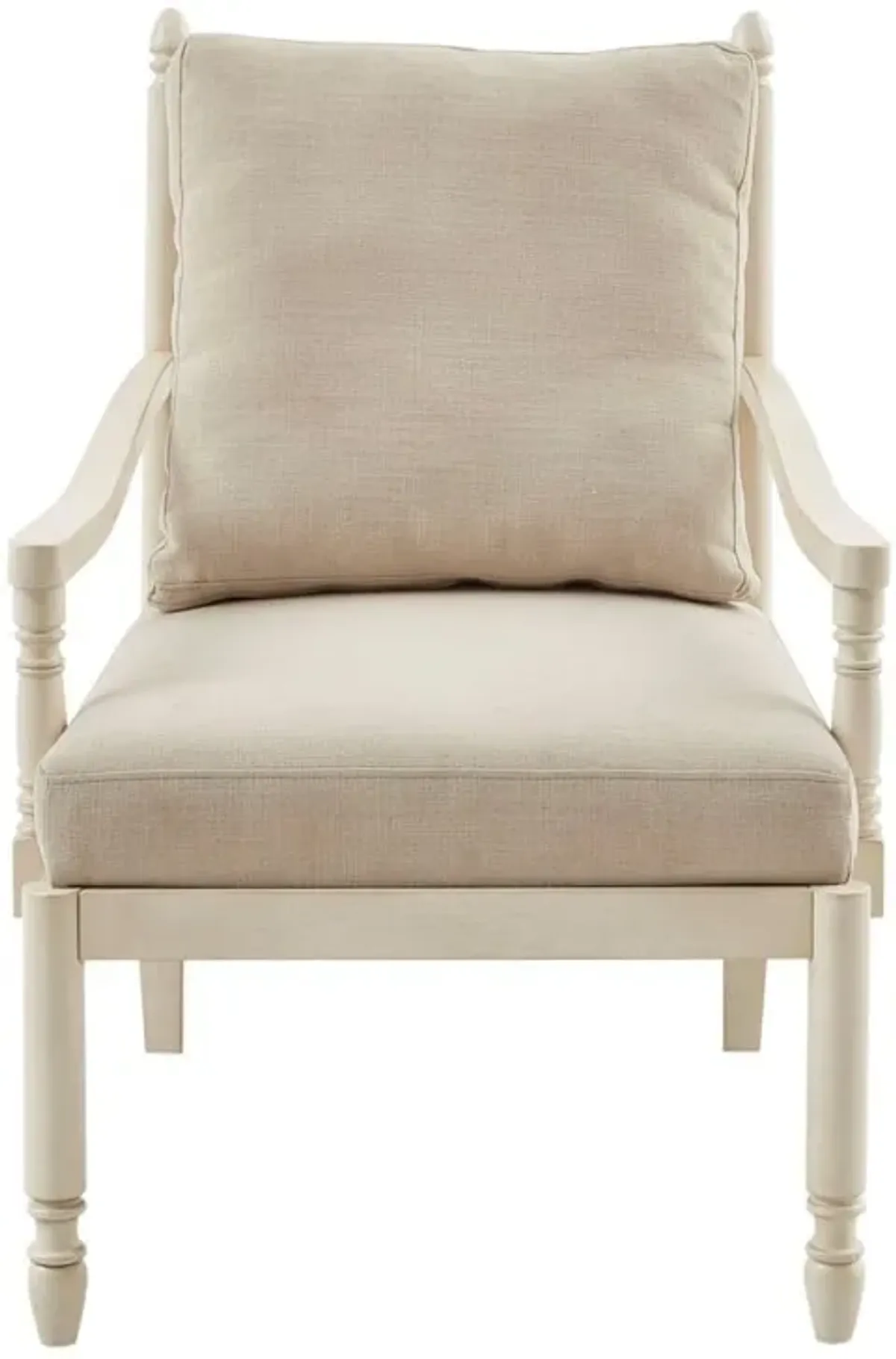 Olliix by Martha Stewart Braxton Cream Accent Chair