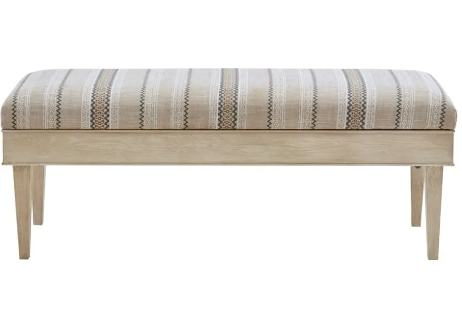 Olliix by Martha Stewart Harstrom Beige Multi Storage Bench