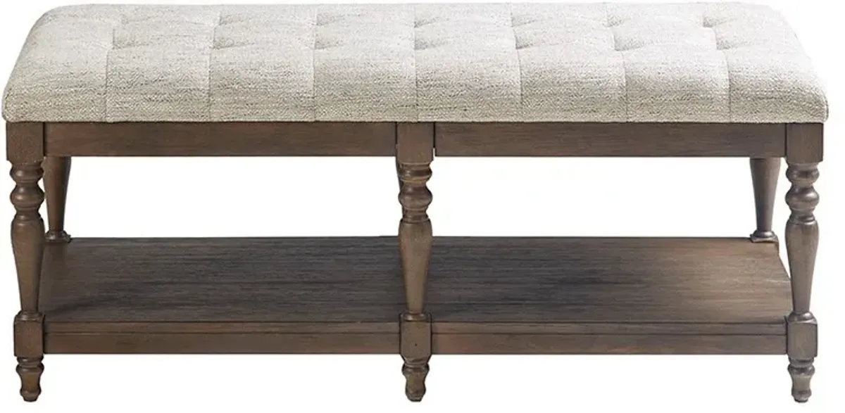 Olliix by Martha Stewart Highland Ivory Accent Bench