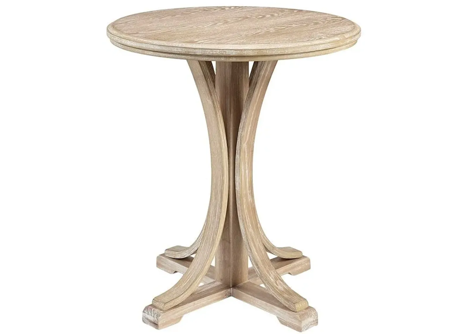 Olliix by Martha Stewart Reclaimed Wheat Fatima Round Accent Table