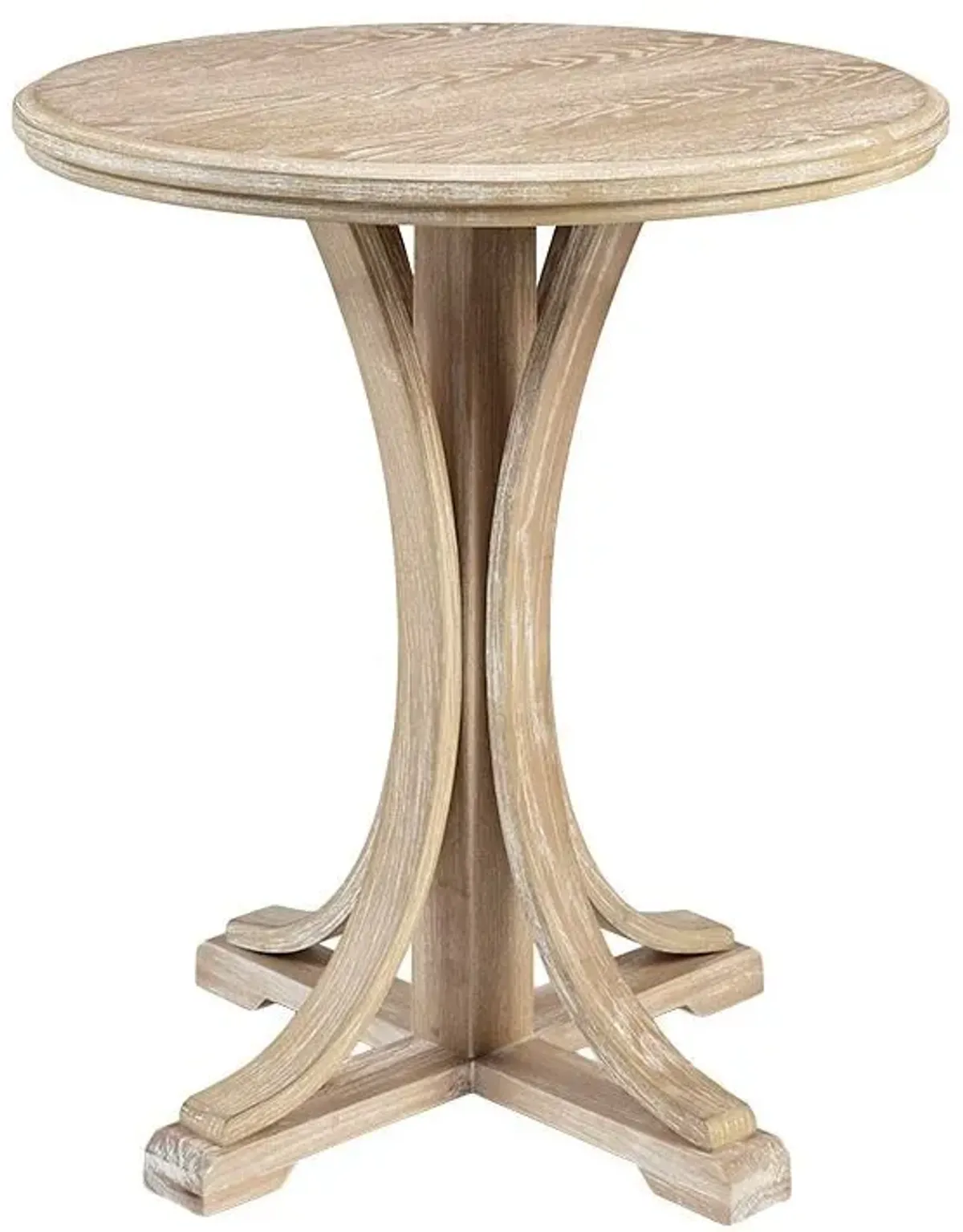 Olliix by Martha Stewart Reclaimed Wheat Fatima Round Accent Table