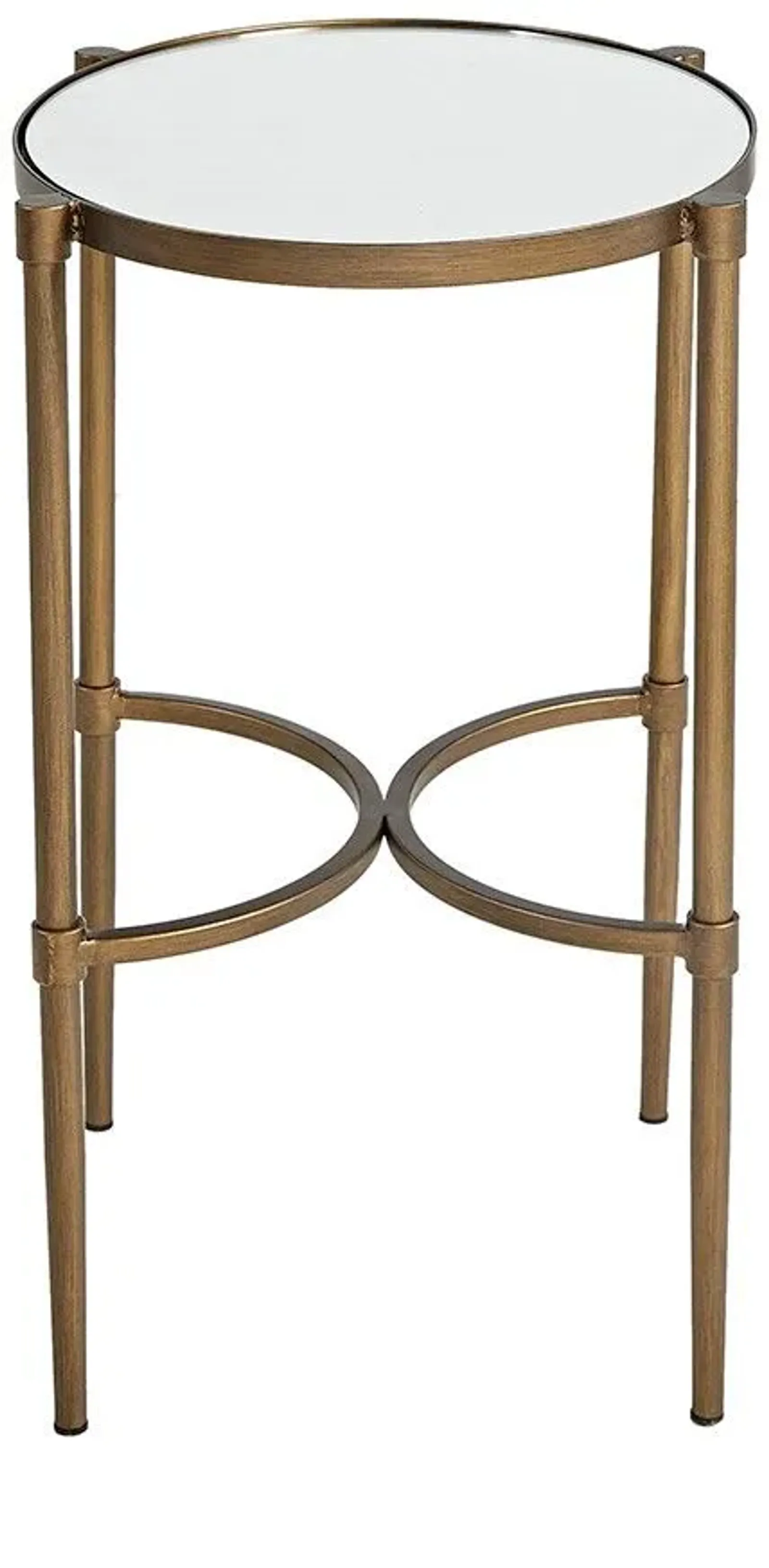 Olliix by Martha Stewart Antique Bronze Lia Oval Accent Table