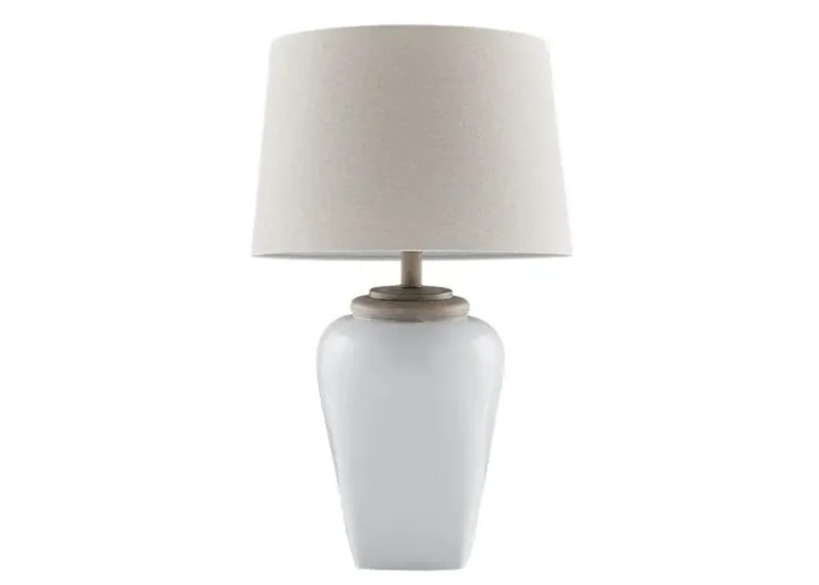 Olliix by Martha Stewart Jemma White Table Lamp