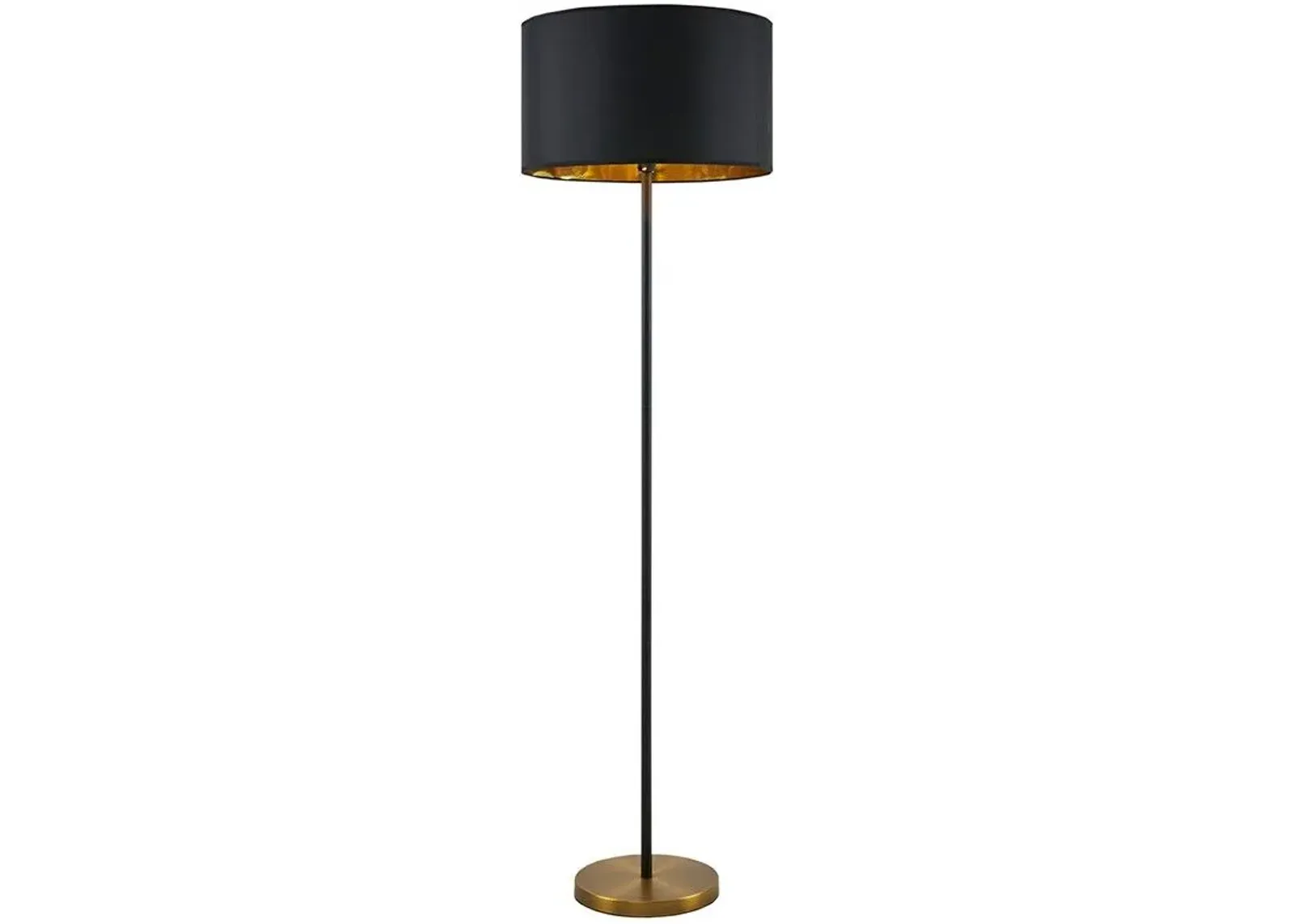 Olliix by Martha Stewart Gold/Black Hunts Floor Lamp