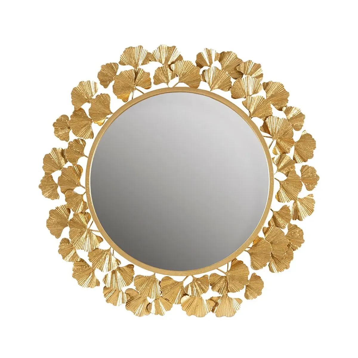 Olliix by Martha Stewart Eden Gold Foil Ginkgo Mirror