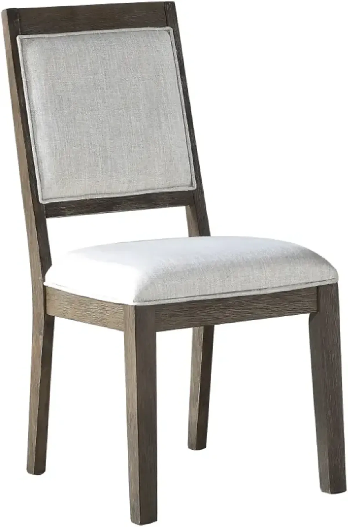 Steve Silver Co. Molly Gray Oak/WhiteUpholstered Dining Side Chair