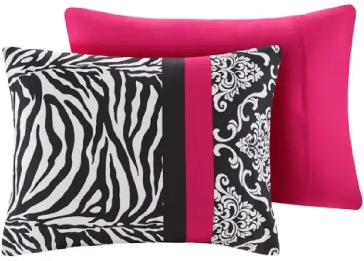 Olliix by Mi Zone Reagan Pink King/California King Comforter Set