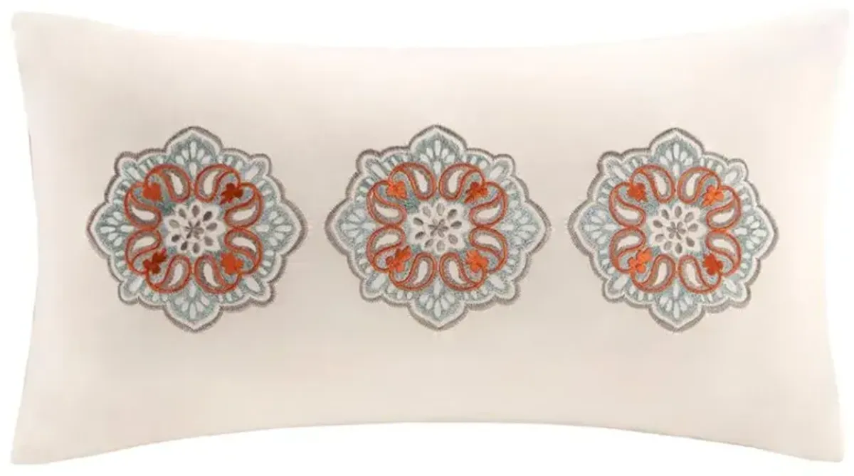 Olliix by Mi Zone Tamil Multi Full/Queen Reversible Coverlet Set