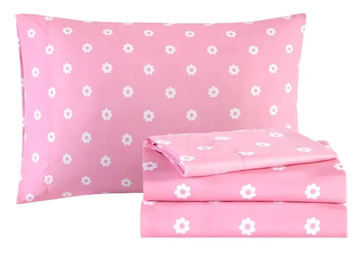 Olliix by Mi Zone Kids Wise Wendy White Full Owl Complete Bed and Sheet Set