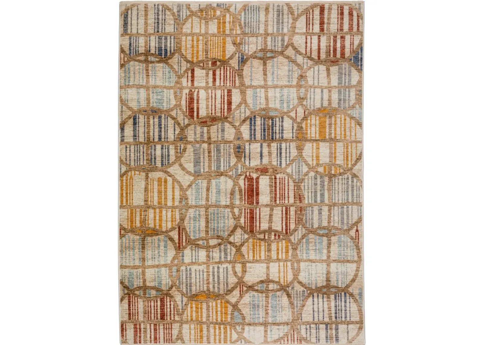 Dalyn Rug Company Neola Khaki 5'x8' Style 2 Area Rug