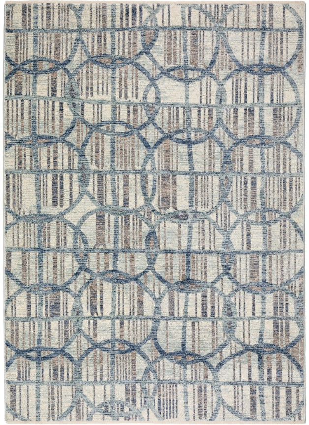 Dalyn Rug Company Neola Sky Blue 5'x8' Area Rug