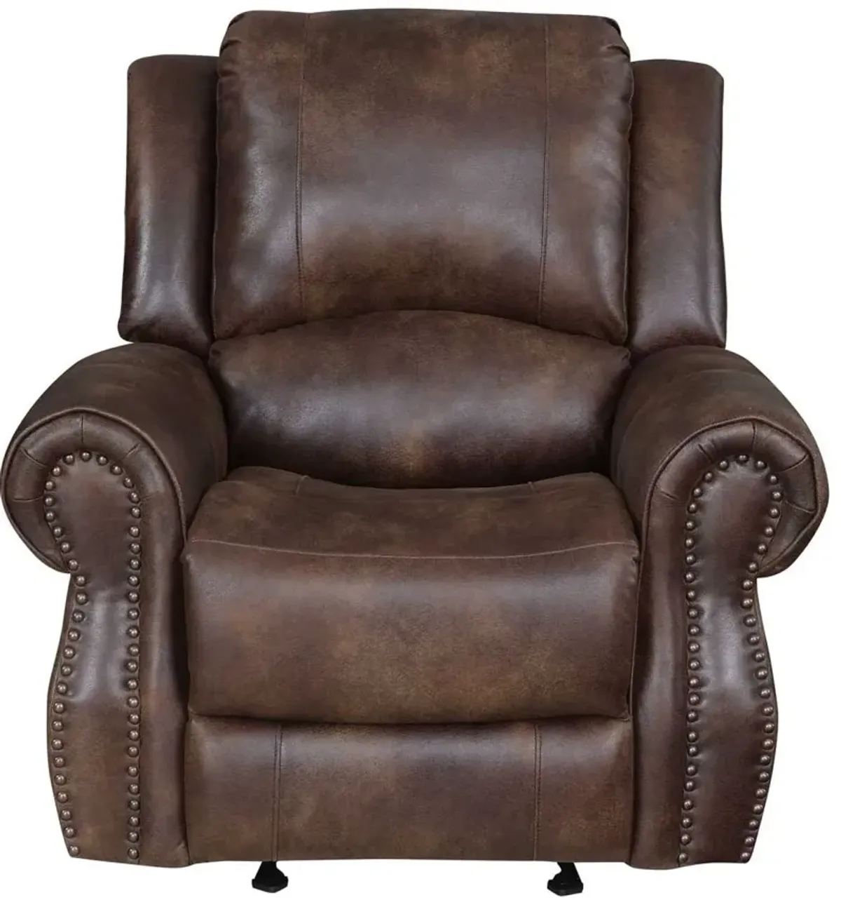 Steve Silver Co. Navarro Saddle Brown Manual Recliner