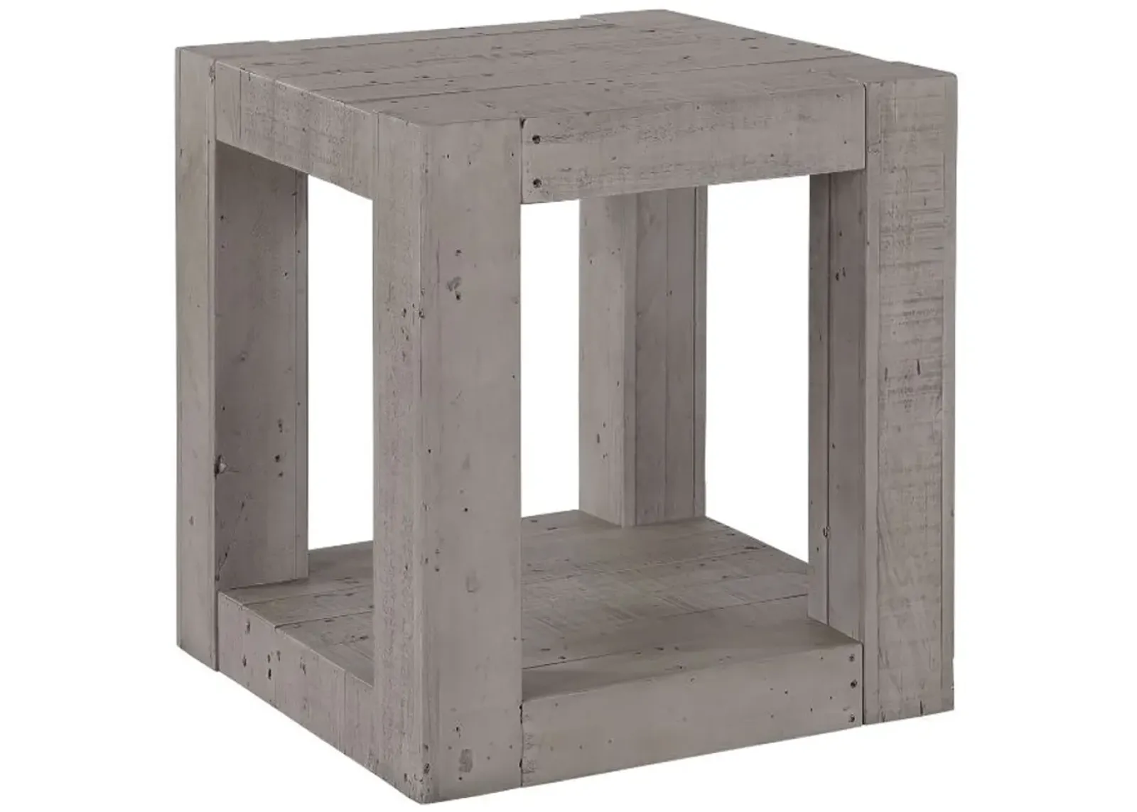 Steve Silver Co. Pinedale Distressed Gray End Table