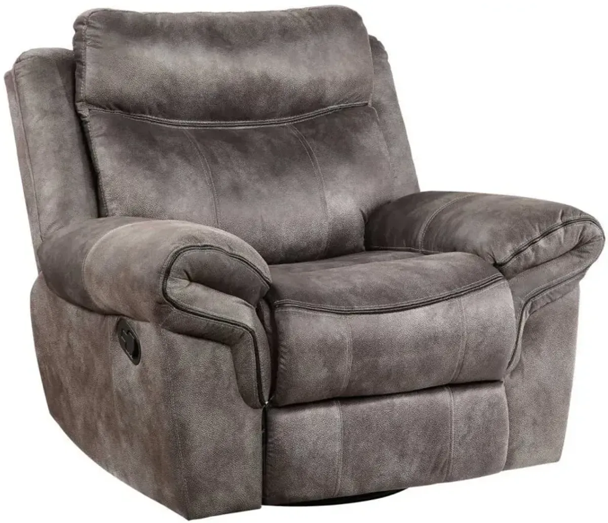 Steve Silver Co. Nashville Gray Swivel Glider Recliner