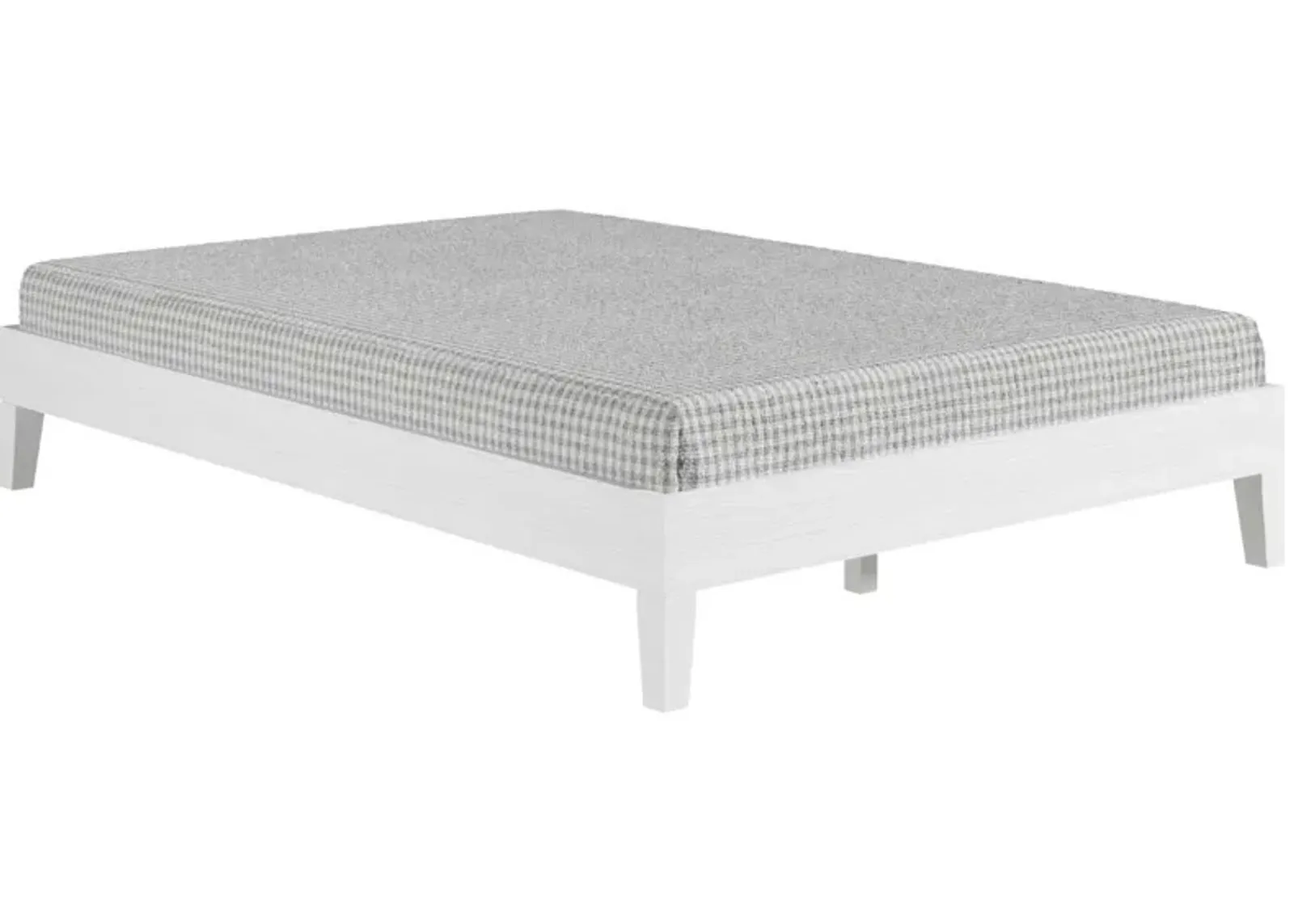 Steve Silver Co. Nix White Full Platform Bed