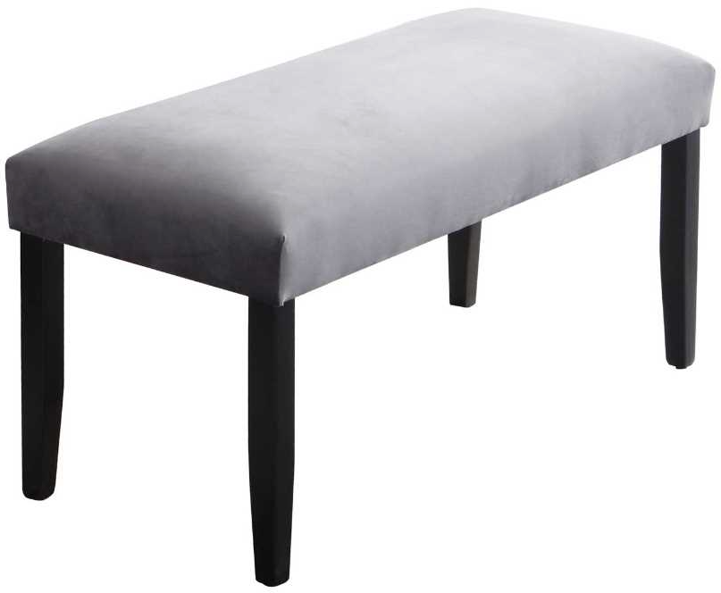 Steve Silver Co. Napoli Gray Dining Bench