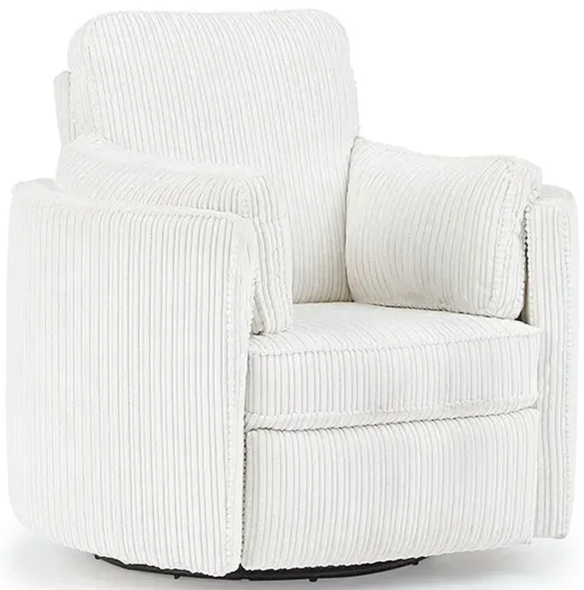 Best Home Furnishings Luana Pushback Reclining Swivel Chair