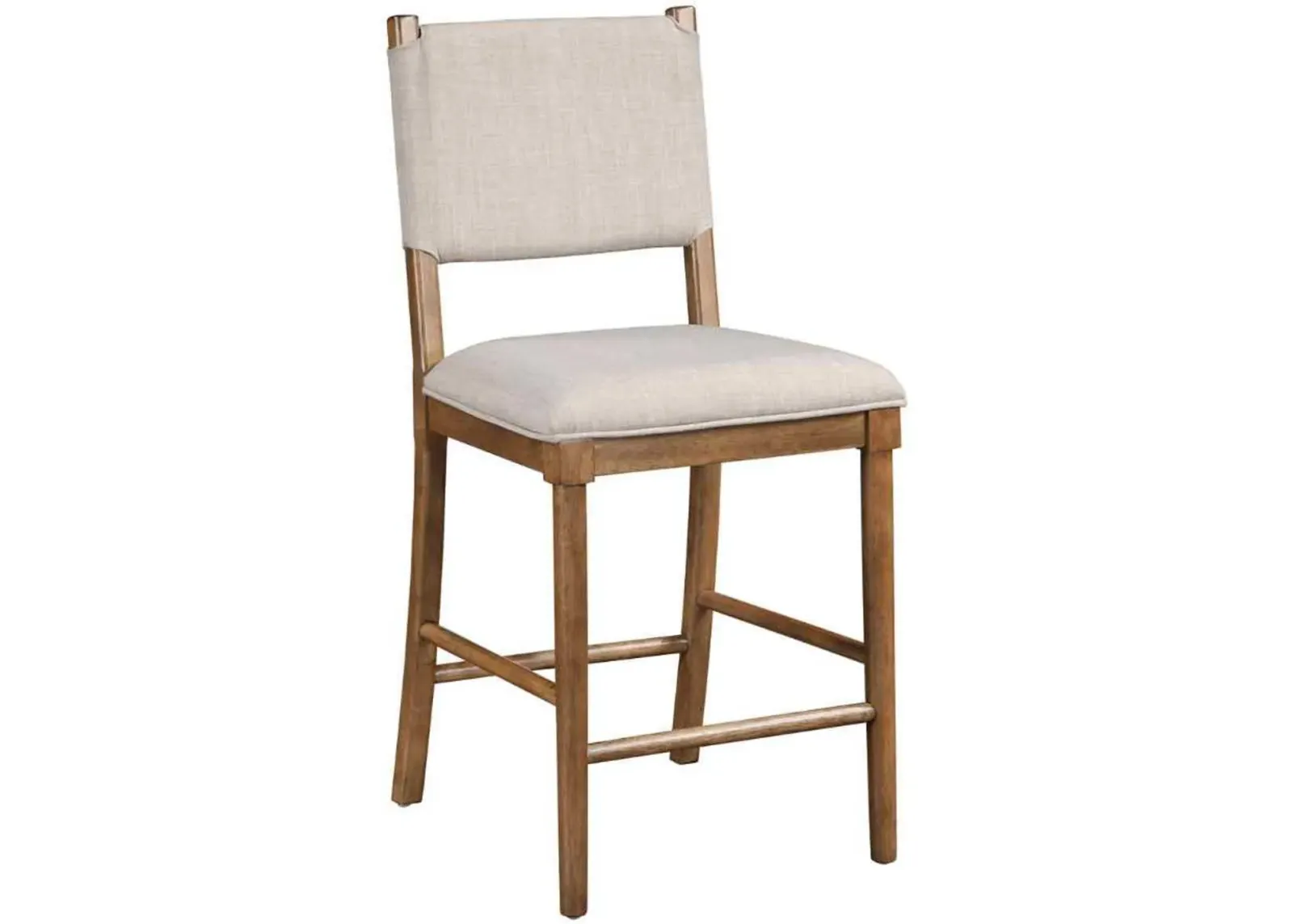 Steve Silver Co. Oslo Beige/Pecan Counter Stool