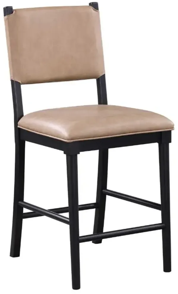 Steve Silver Co. Oslo Beige/Midnight Counter Stool