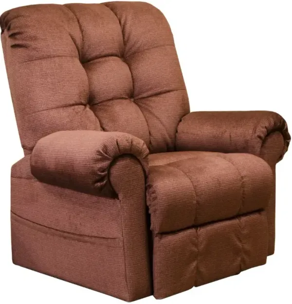 iAmerica Omar Merlot Power Lift Chaise Recliner
