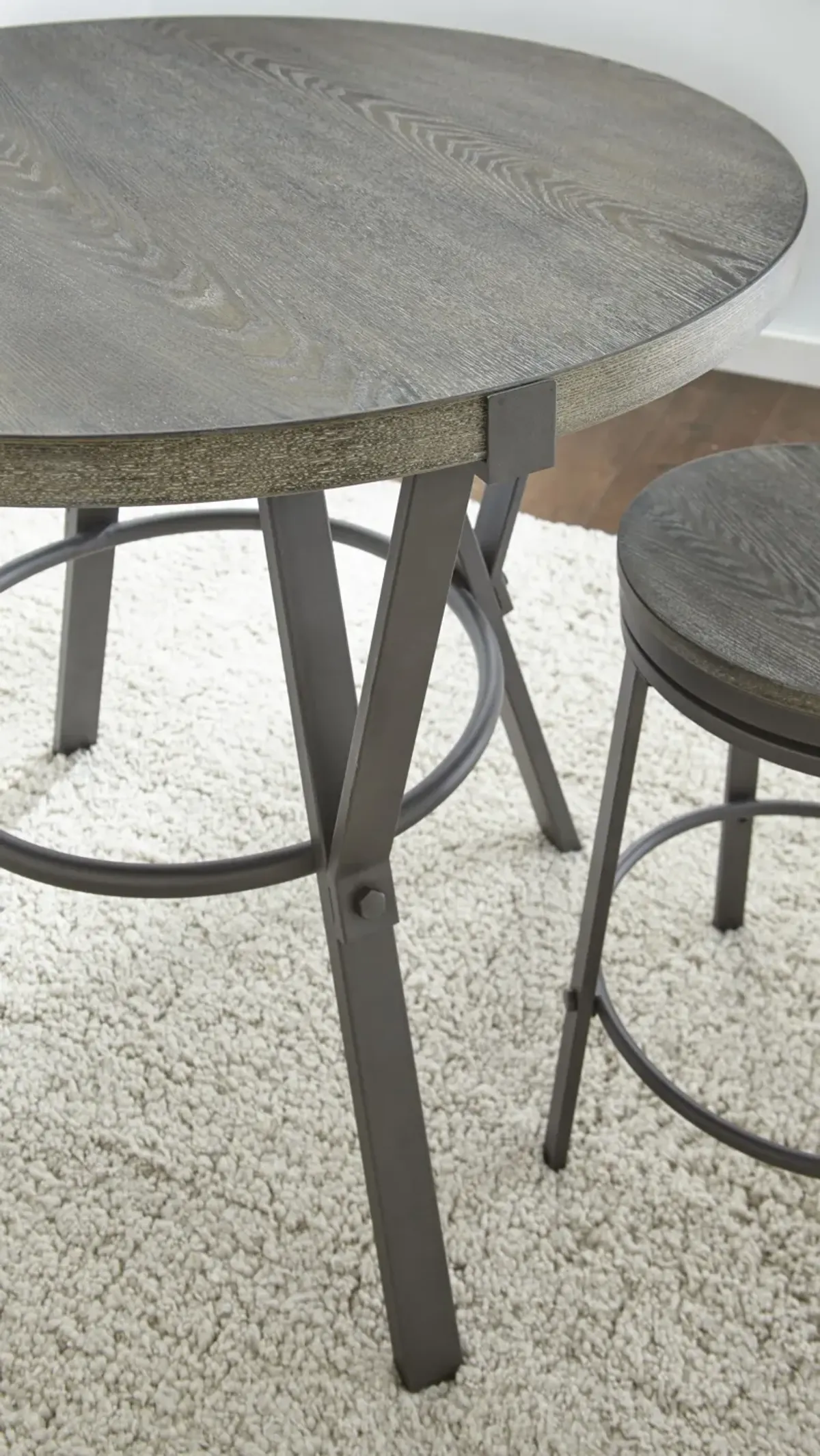 Steve Silver Co. Portland 5-Piece Counter Height Dining Set