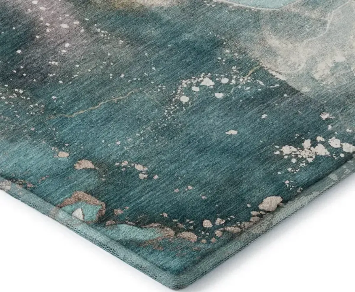Dalyn Rug Company Odyssey Teal 5'x8' Style 2 Area Rug