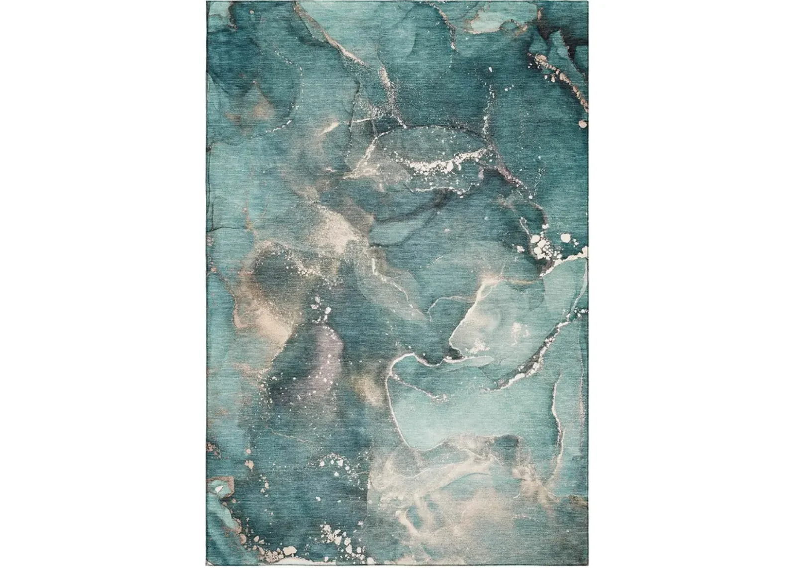 Dalyn Rug Company Odyssey Teal 5'x8' Style 1 Area Rug