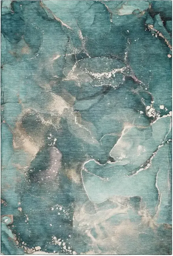 Dalyn Rug Company Odyssey Teal 5'x8' Style 2 Area Rug