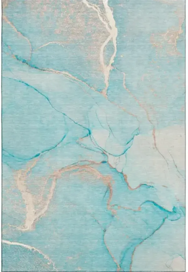 Dalyn Rug Company Odyssey Teal 5'x8' Style 1 Area Rug