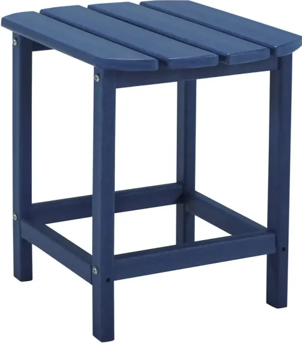 Signature Design by Ashley® Sundown Treasure Blue Polyethylene Outdoor End Table