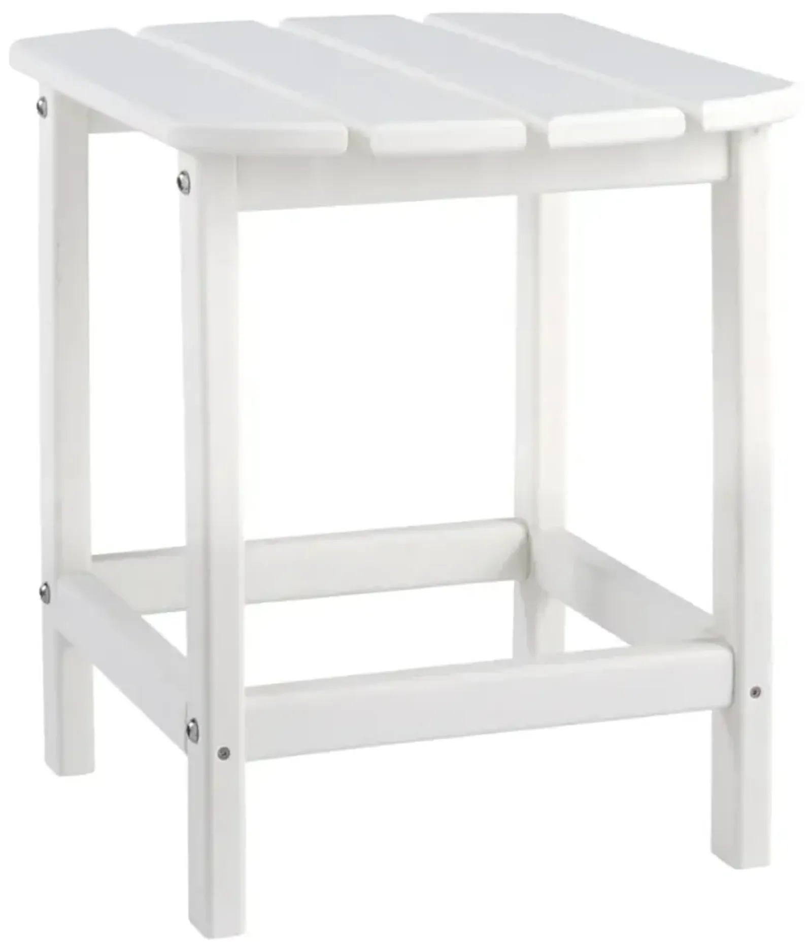 Signature Design by Ashley® Sundown Treasure White Outdoor Rectangular End Table