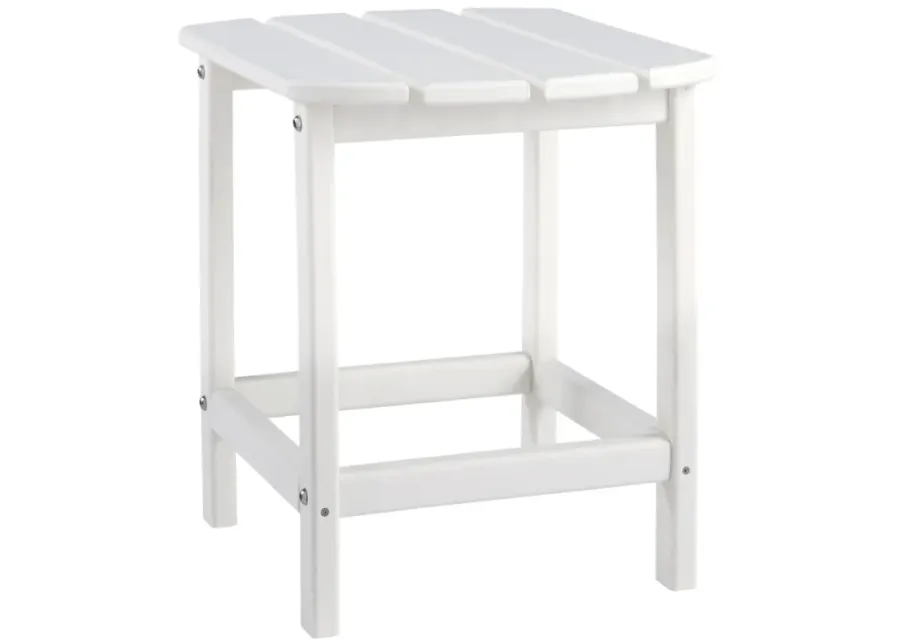 Signature Design by Ashley® Sundown Treasure White Rectangular End Table